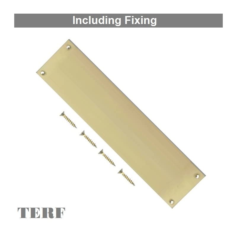 TERF® 300mm X 75mm Traditional Type Victorian Finger Plate Light