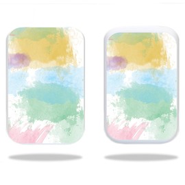 MightySkins Skin Compatible with HP Sprocket wrap Cover Sticker Skins Watercolor White