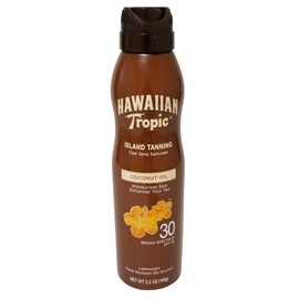 Hawaiian Tropic Dry Oil Clear Spray Sunscreen SPF 30 5.2 oz (Pack of 3)