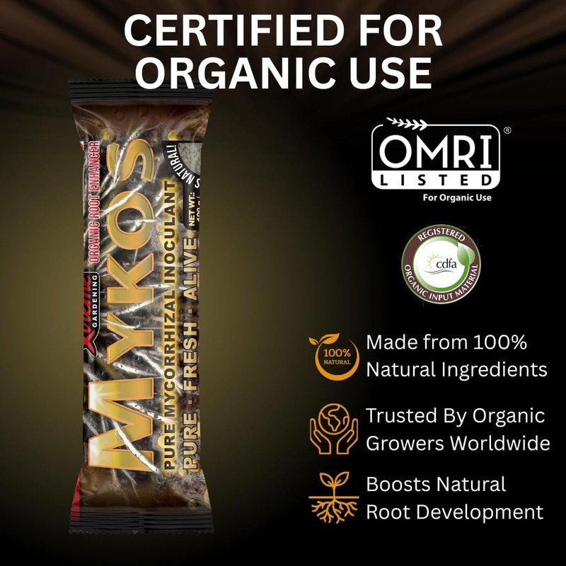Xtreme Gardening Mykos Mycorrhizae for Plants 100g (3.5oz) – Granular