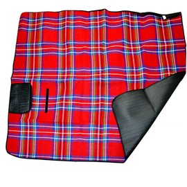 Redwood BB-TR150 Travelling Rug 170cm x 130cm Vinyl Waterproof Backing