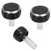 3PCS Car Air Conditioner Switch Climate Controller Knob Replacement for