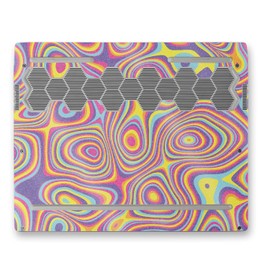 MightySkins Glossy Glitter Skin Compatible with Alienware X14 (2022) Full Wrap Kit - Gobstopper | Protective, Durable High-Gloss Glitter Finish | Easy to Apply & Change Styles | Made in The USA