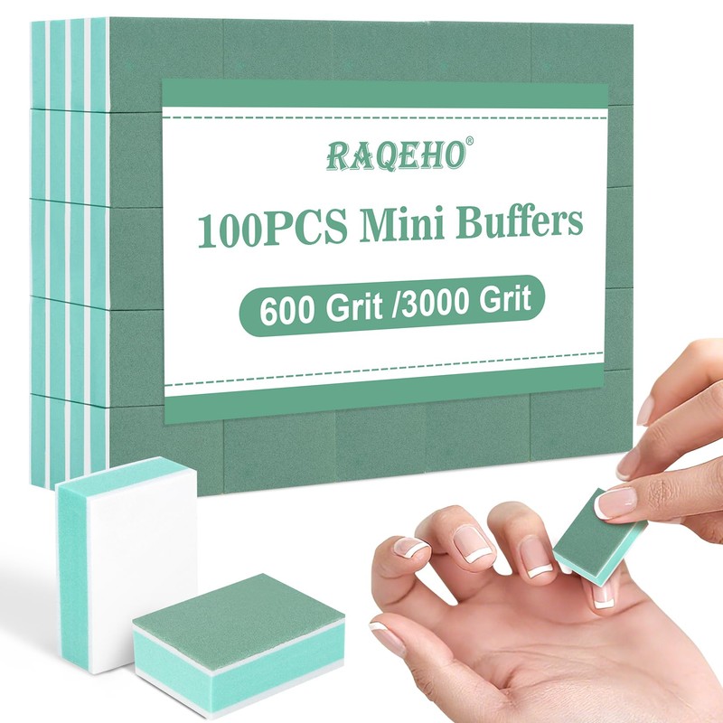 100 Mini Nail Buffer Block - Buffer Block Nail File,