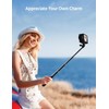 WOLFANG Action Camera Selfie Stick Compatible with Action Camera Wolfang/Surfola
