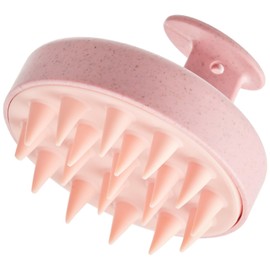 ZMCLG Silikon Kopfhaut Massagebürste, Shampoo Bürste für Peeling und Kopfmassage, Kopfhaut Massagebürste [Nass & Trocken],stimuliert das Haarwachstum, Pink