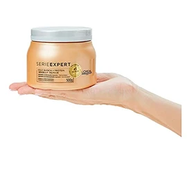 L'Oréal Professionnel Paris L'Oréal Professionnel | Serie Expert | Mascarilla ligera Absolut Repair | Para cabello fino dañado, 500 ml