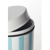 Premier Housewares Candy Stripe Cookie Canister - Blue