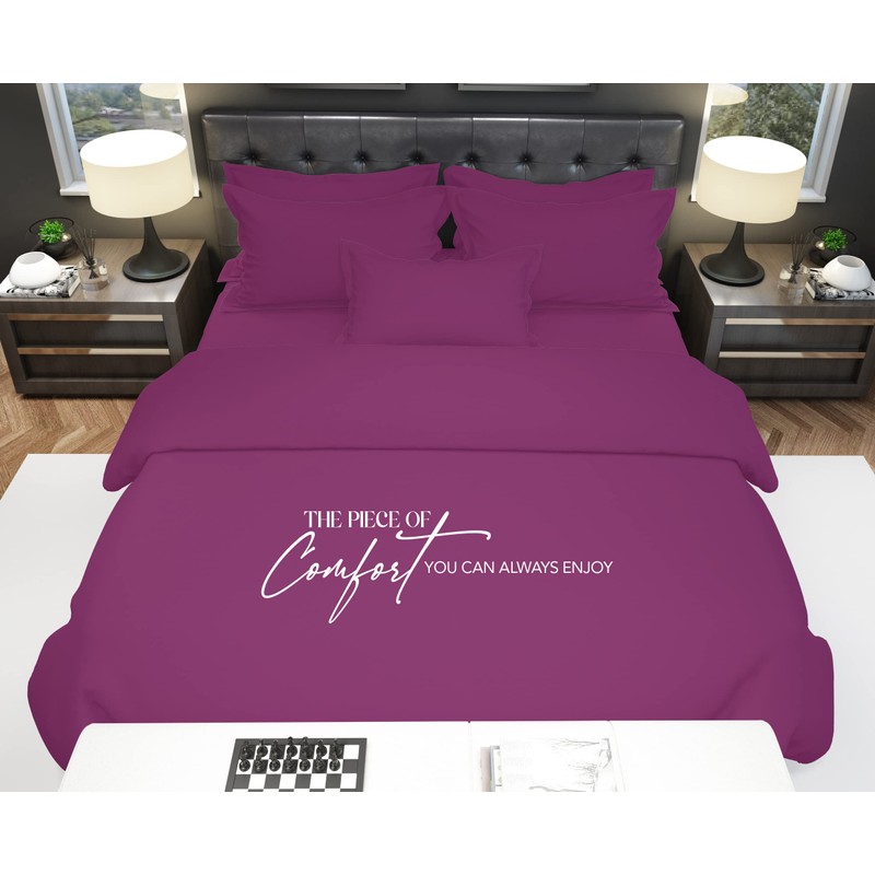 MistyMorning Plain Duvet Cover sets, Soft & Premium quality Bedding