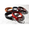 STCRAFT Tochigi Leather Belt, Men's, Leather, Business, Casual, Adjustable Size,