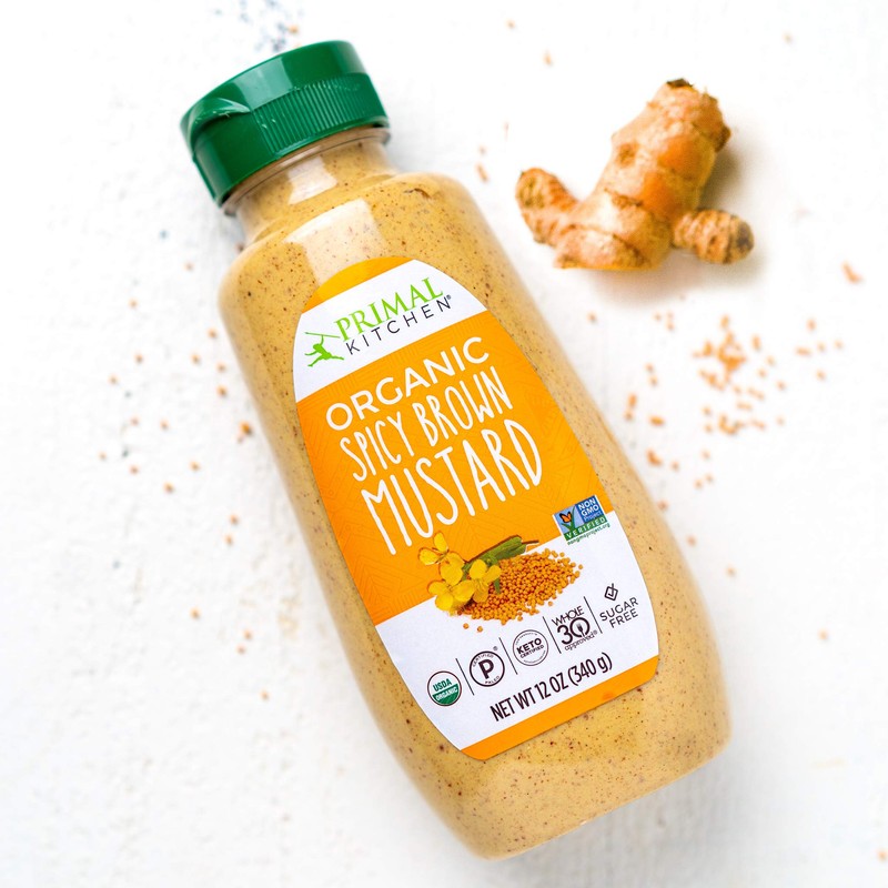 Primal Kitchen Organic Mustard Variety Pack, Dijon & Spicy Brown,