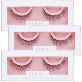 Eloel Extension Eye Styler Eyelash 01 Natural Eye 3 / 엘로엘 익스텐션 아이 스타일러 속눈썹 01 내추럴 아이 3개