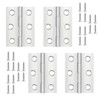 Pack of 4 Hinges Foldable 66 mm × 38 mm,
