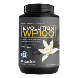 Evolution Proteina Suero De Leche (whey) Wp100 1400g Sabores Sabor Vainilla                                                                           