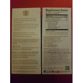 HYLEYS 2 PACK HYLEYS IMMUNE SUPPORT WITH WCHINACEA BLUEBERRY FLAVOR SUGAR FREE (50BAGS)