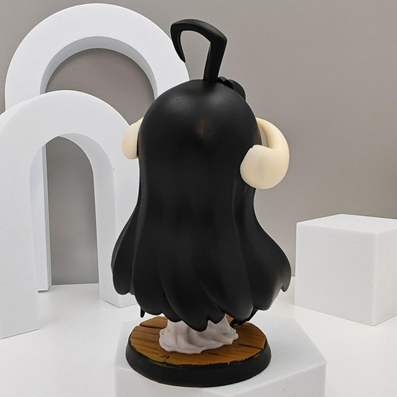 RZAHUAHU Albedo Figure Mini Overlord Anime Model 4.72in Girl Q-Version