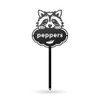 Rocky The Raccoon Seed & Plant Markers – Cute Metal