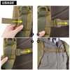 XTACER Backpack Chest Strap Adjustable Backpack Sternum Strap Chest Belt