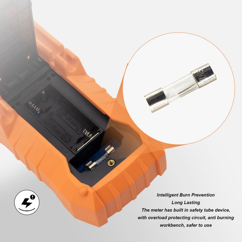 Digital Multimeter High Accuracy HD LCD NCV Auto Off Multifunctional