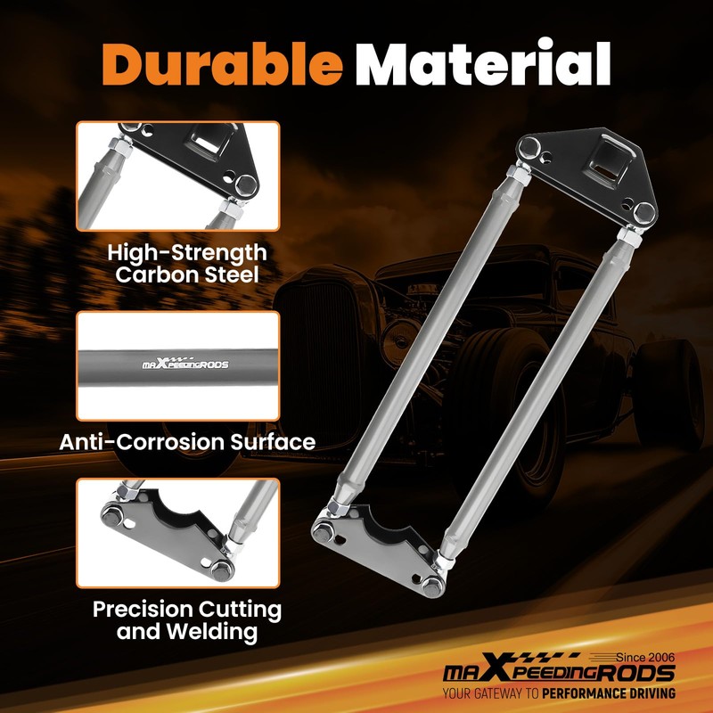 Universal Parallel 4 Link Kit Both Ends Adjustable Suspension Links
