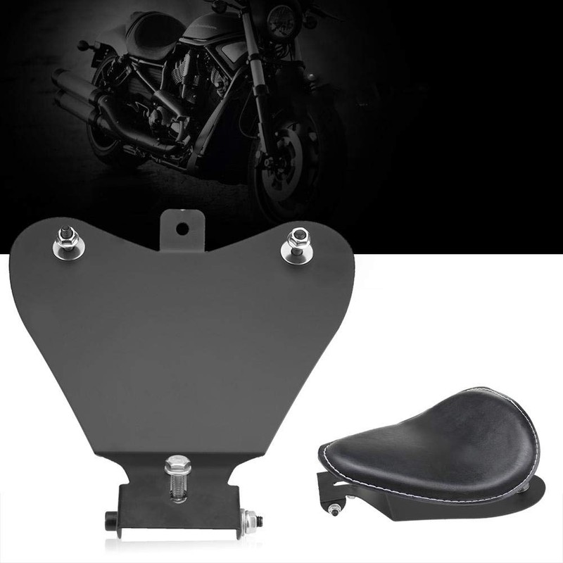 KIMISS Seat Base Plate, Motorcycle Seat Base Plate Holder for