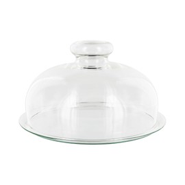 Trendglas Jena Fruit Bell / Cheese Bell with Glass Saucer 17cm