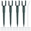 No Dig Ground Screw Anchor Spike – 27 inch U