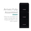 Lorell SOHO 18" 3-Drawer Vertical File