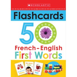 Scholastic Early Learners: Flashcards French-English 50 First Words