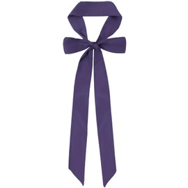 obmwang Solid Color Long Neckerchief Women Skinny Scarf Ribbon Scarf Satin Scarf Belts Sash Necktie Neck Scarf Narrow Scarf