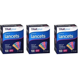 TRUEplus Lancets 33g 100ct (3 Pack)