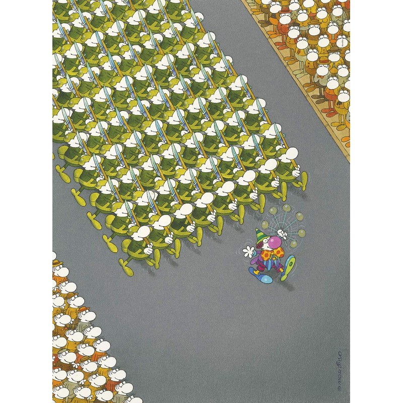 Clementoni Mordillo La March Rompecabezas 500 Piezas