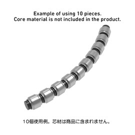 Haikyu Parts, NP Pipe, Silver, M (20 Pieces), Plastic Model Parts, NPP-S-M