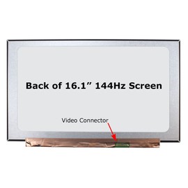 SCREENARAMA New Screen Replacement for BOE NV161FHM-NX2 V3.0 (144Hz 40pin FHD 1920x1080) IPS LCD LED Display with Tools and Tape