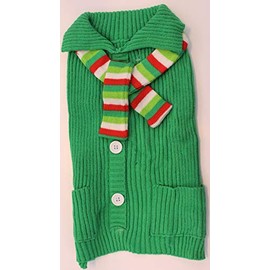 Pet Festive Holiday Knitted Sweater, Medium