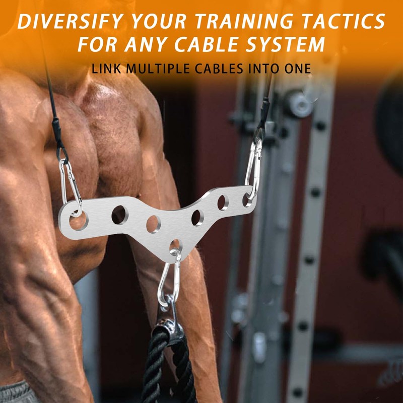 J Bryant Stainless Steel Double to Single Pulley Adapter Plate