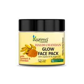 KAZIMA Haldi Chandan Glow Face Pack, 100g