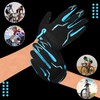WESTWOOD FOX WFX Cycling Gloves, Full Finger Mountain Bike Gloves,