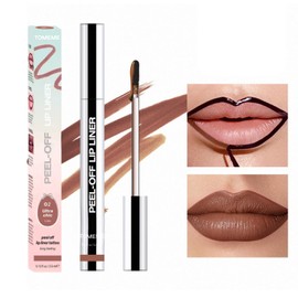 TOMEME Peel Off Lip Liner Stain,Long Lasting Tatoo Lip Liner,Waterproof & Smudge-Proof Matte Lip Stain,Peel Off Lip Stain with Matte Finish,Makeup Gifts for Girls