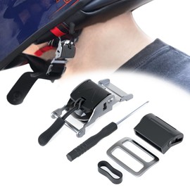 JAGASOL Light Weight Helmet Quick Release Buckle Kit for Motorcycle Helmet, Stainless Steel Motorcycle Helmet Accessories, Helmet Chin Strap Replace D-RING Helmets Up to 1", Max tensile strength 1742N