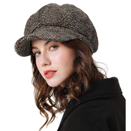YOUTHGO Boinas Mujer Francesa Sombreros Gorros Beret Francés Hats Caliente Invierno Clásico Regalo Beanie Cozy
