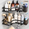 2 pack Stainless Steel Corner Shower Shelf for Bathroom –