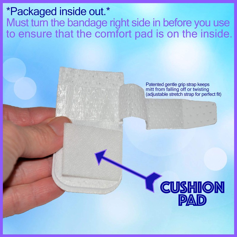 MediMitt FingerMitt | Non Adhesive Fingertip and Full Coverage Bandages