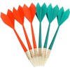 POFET 6PCS Soft Tip Darts Fit Safety Dartboard only 3