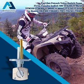 Fuel Gas Petcock Valve Switch Pump Fit for Yamaha Kodiak 400 YFM400 1993 1994 1995 1996 1997 1998 1999 ATV Quad by Amhousejoy