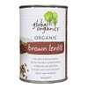 Global Organics Lentils Brown Organic 400g