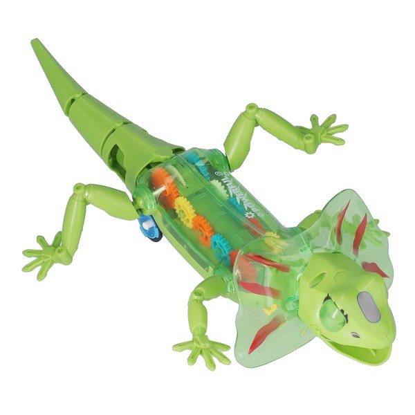 Srliya Walking Lizard Model Electric Detachable Lizard Toy Gift with