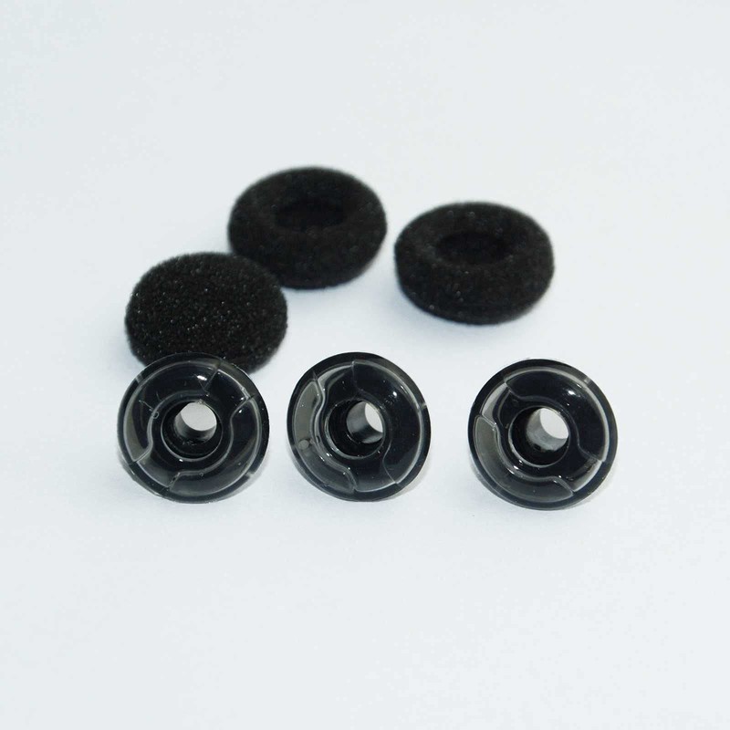 Replacement Ear Tip with Foam Covers For Plantronics Voyager 5200