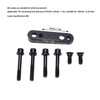 Flat Mount Disc Brake Adapter, 140mm/160mm Front/Rear Bicycle Flat Caliper