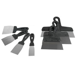 7 x Flexible Füllmesser, Edelstahl Taping Messer Set DIY Wand Riss Lücken Fix Reparatur